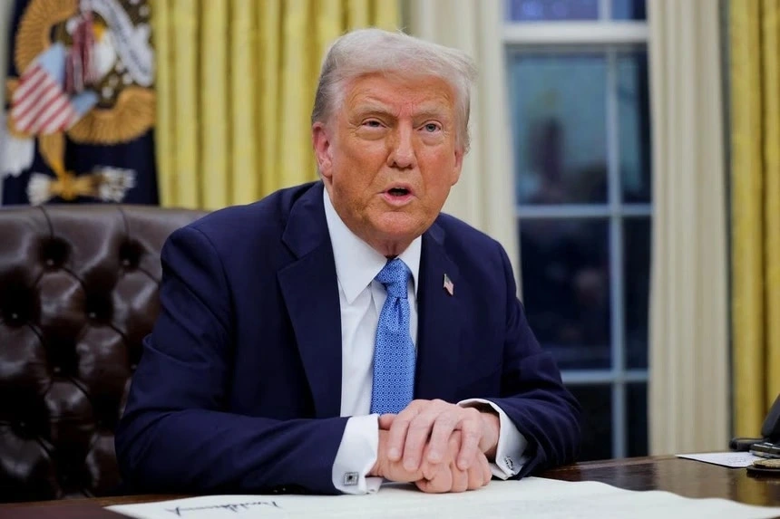 Tổng thống Mỹ Donald Trump.